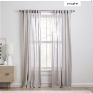 Brand new West Elm curtains (set of 6)